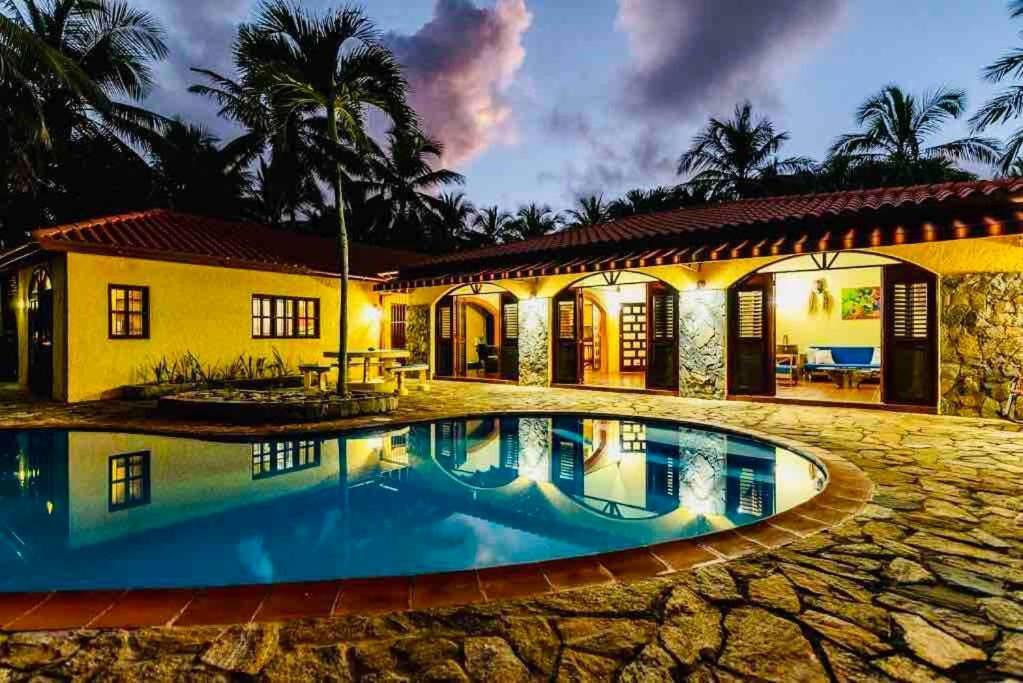 Palm House - Luxury Villa - Samana - Ocean Front Sanchez Exterior photo