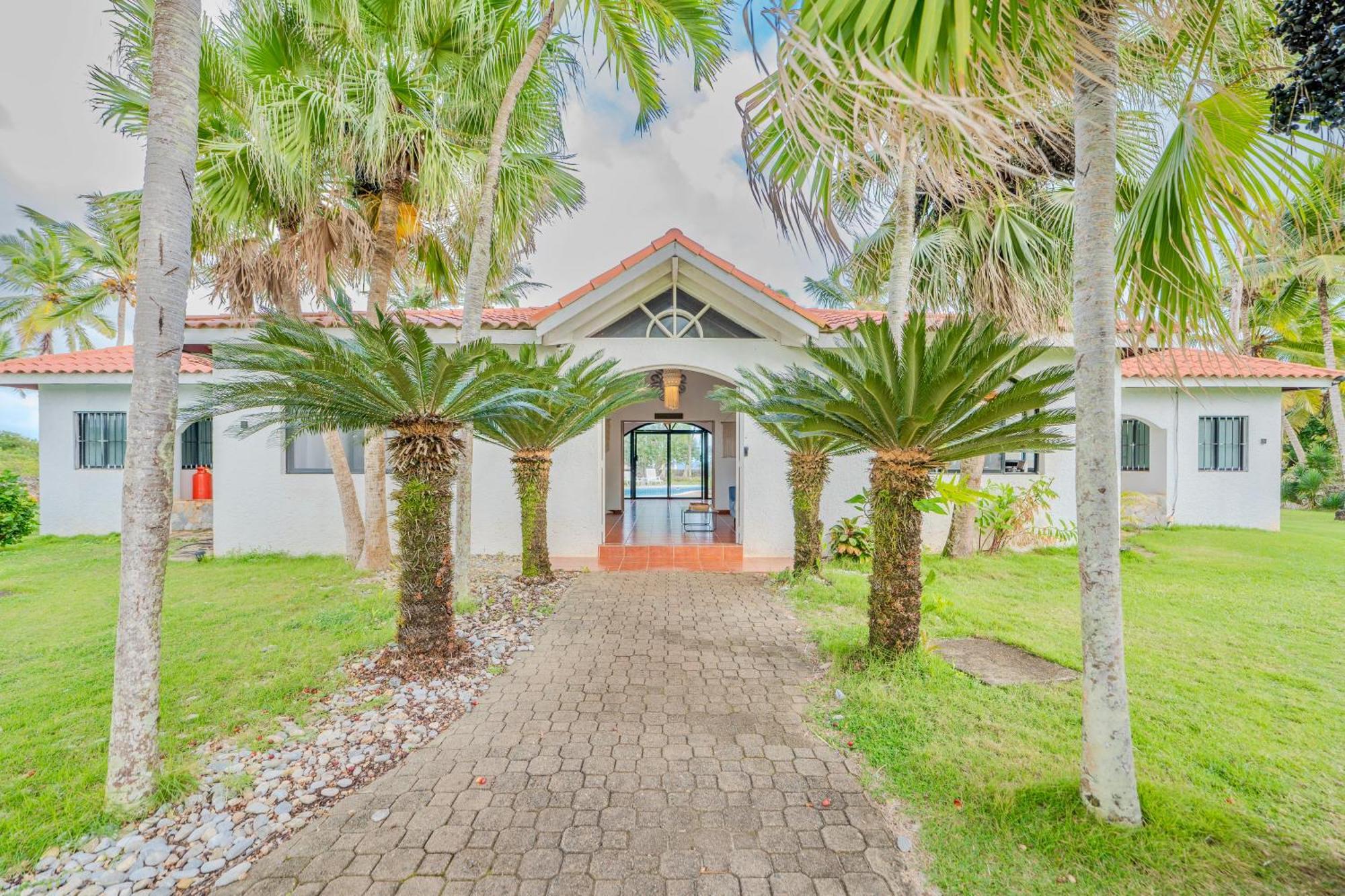 Palm House - Luxury Villa - Samana - Ocean Front Sanchez Exterior photo