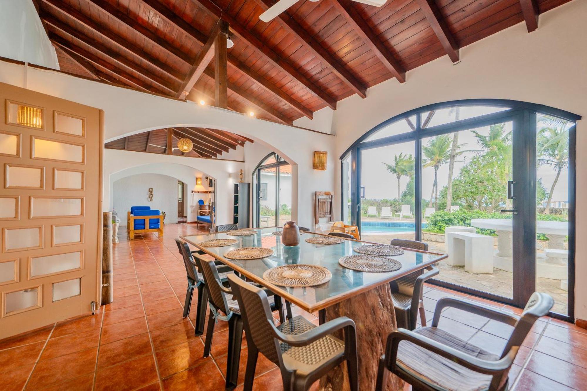 Palm House - Luxury Villa - Samana - Ocean Front Sanchez Exterior photo